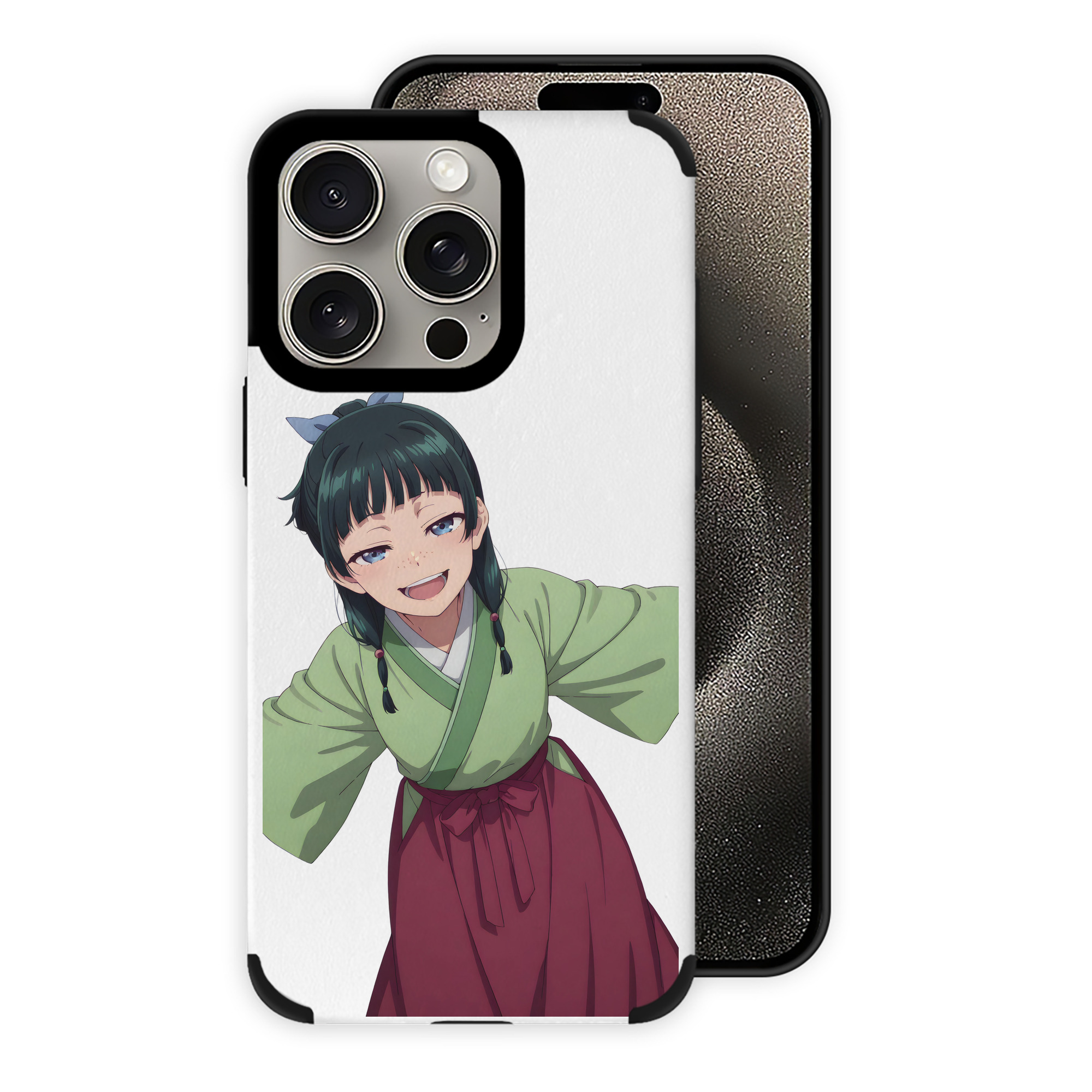 薬屋のひとりごと The Apothecary Diaries 【iPhone15ProMax対応】 PUレザー スマホケース 耐衝撃＆黄変防止