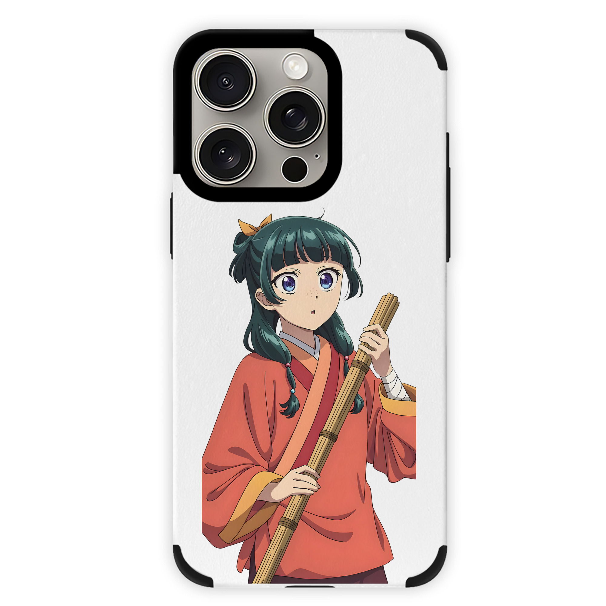 薬屋のひとりごと The Apothecary Diaries 【iPhone15ProMax対応】 PUレザー スマホケース 耐衝撃＆黄変防止