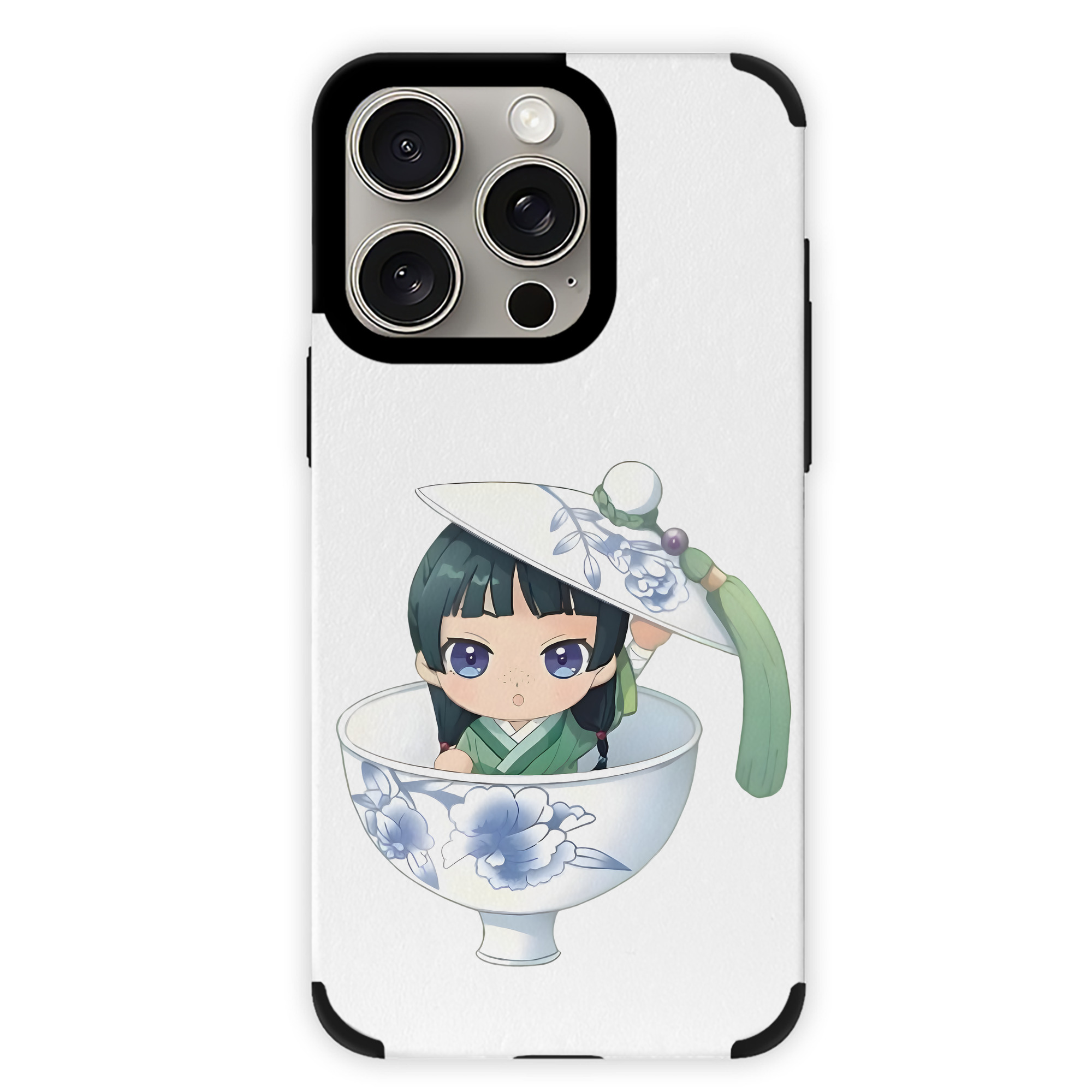 薬屋のひとりごと The Apothecary Diaries 【iPhone15ProMax対応】 PUレザー スマホケース 耐衝撃＆黄変防止