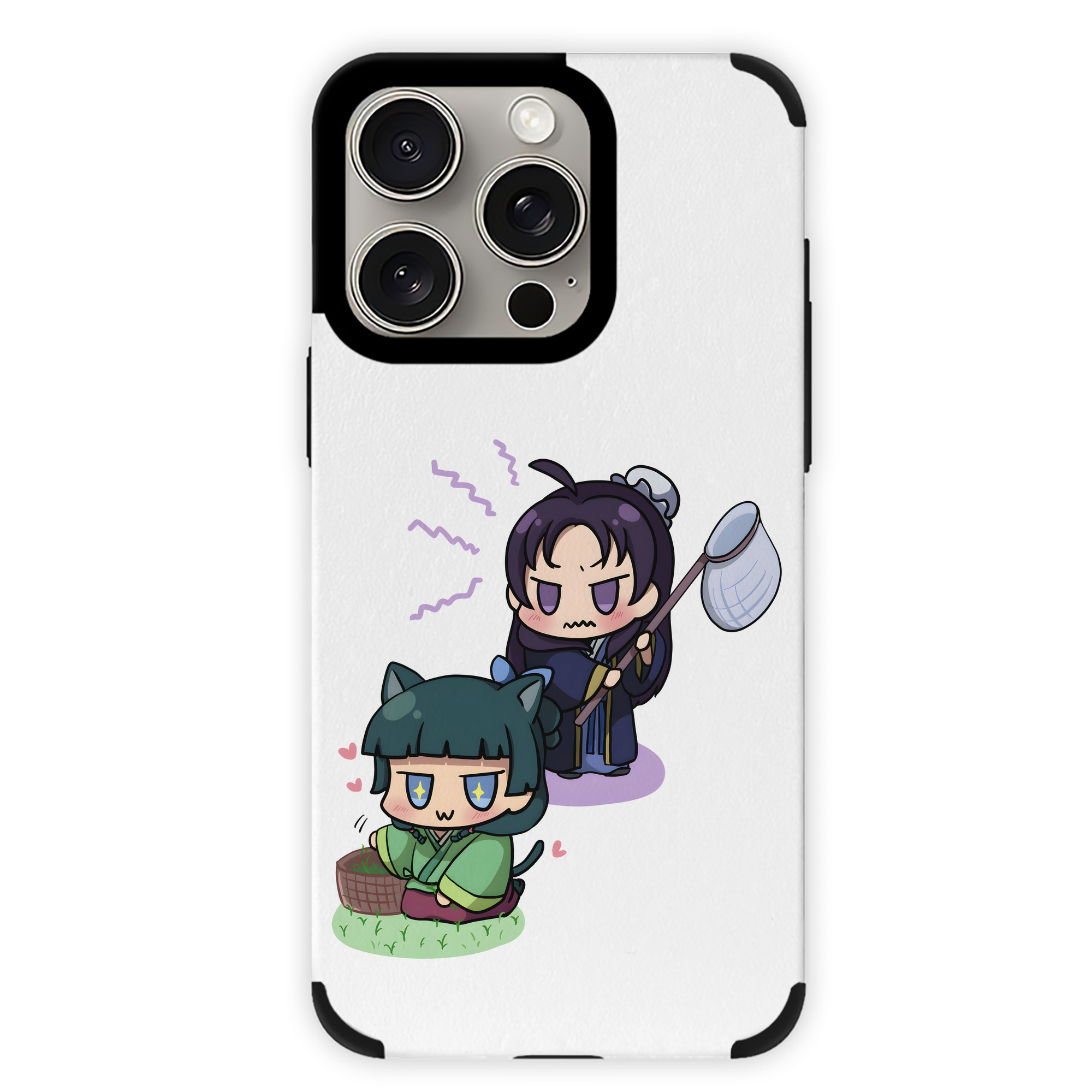 薬屋のひとりごと The Apothecary Diaries 【iPhone15ProMax対応】 PUレザー スマホケース 耐衝撃＆黄変防止