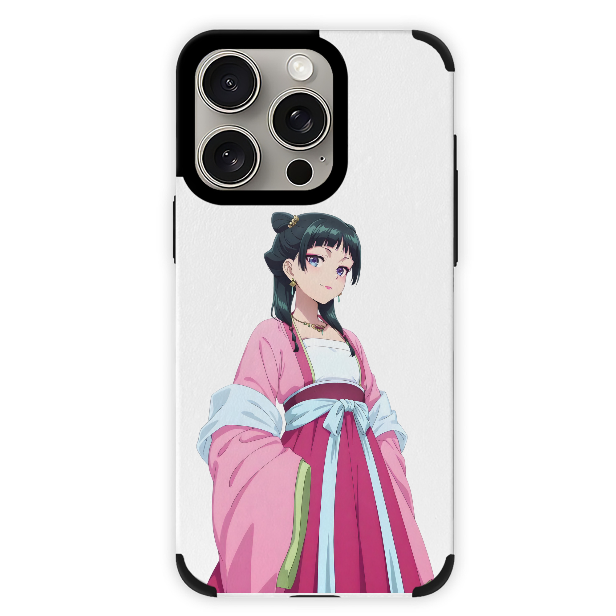 薬屋のひとりごと The Apothecary Diaries 【iPhone15ProMax対応】 PUレザー スマホケース 耐衝撃＆黄変防止