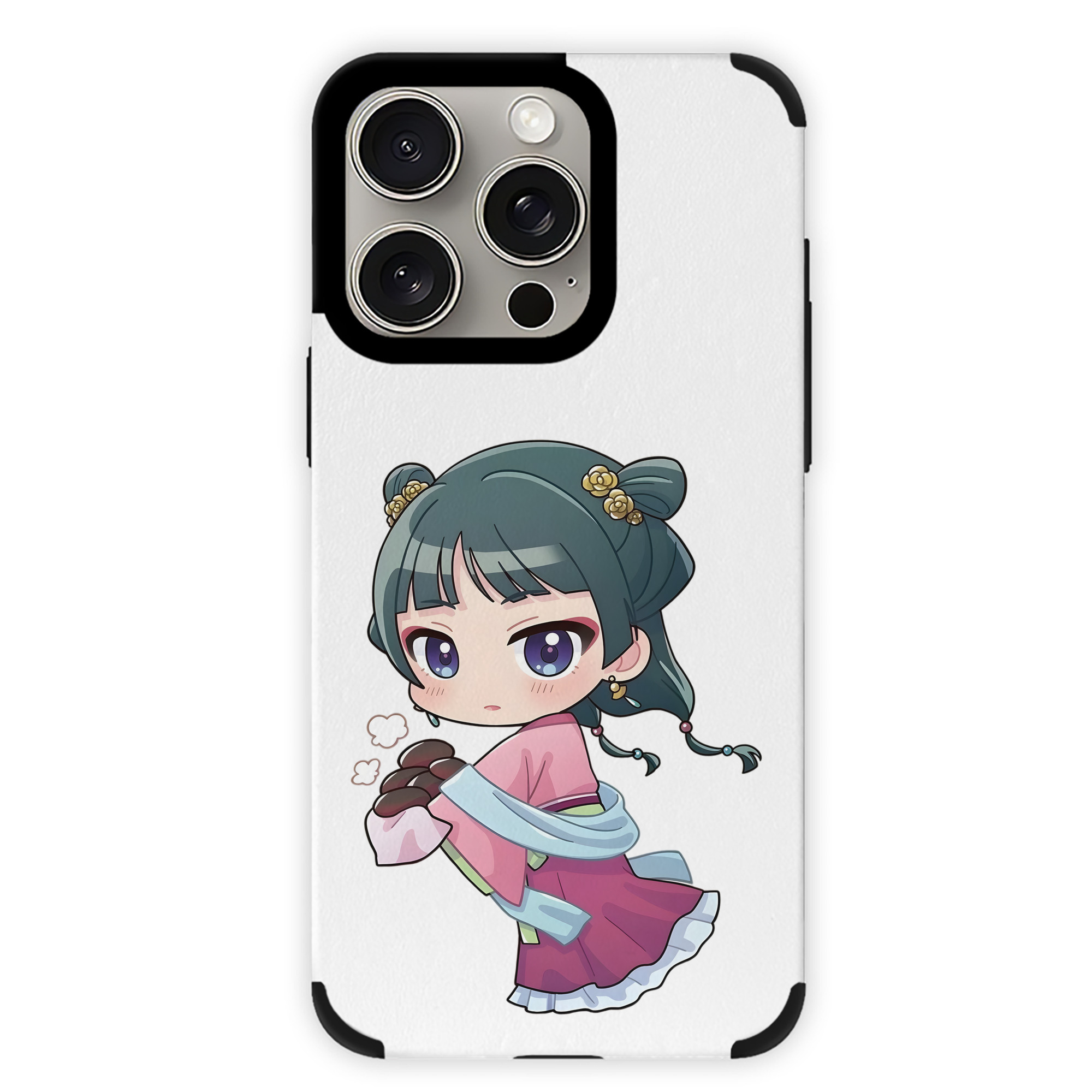 薬屋のひとりごと The Apothecary Diaries 【iPhone15ProMax対応】 PUレザー スマホケース 耐衝撃＆黄変防止