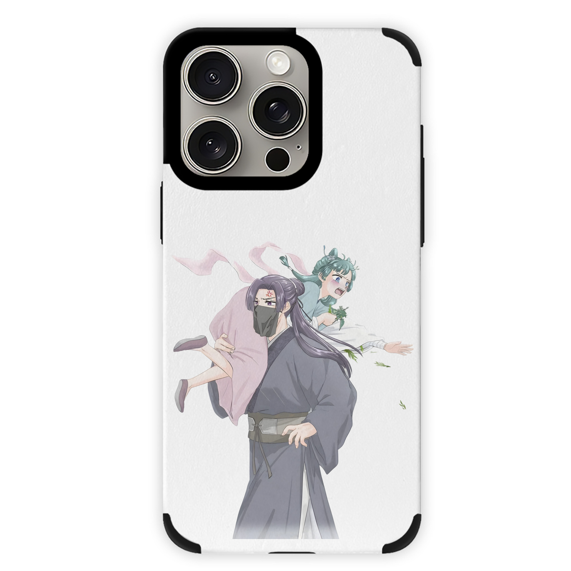 薬屋のひとりごと The Apothecary Diaries 【iPhone15ProMax対応】 PUレザー スマホケース 耐衝撃＆黄変防止