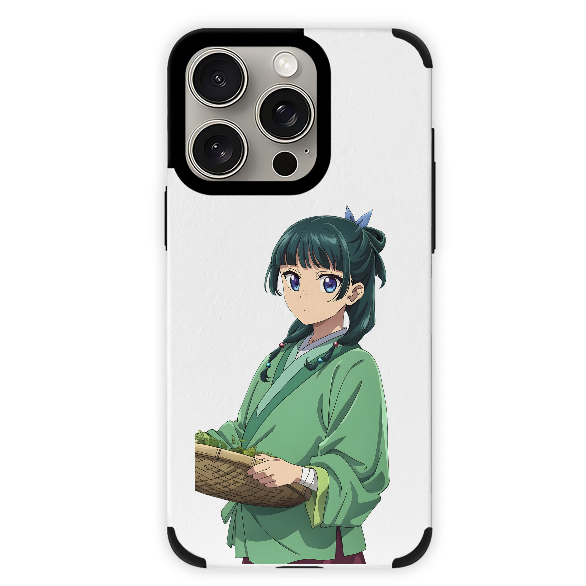 薬屋のひとりごと The Apothecary Diaries 【iPhone15ProMax対応】 PUレザー スマホケース 耐衝撃＆黄変防止