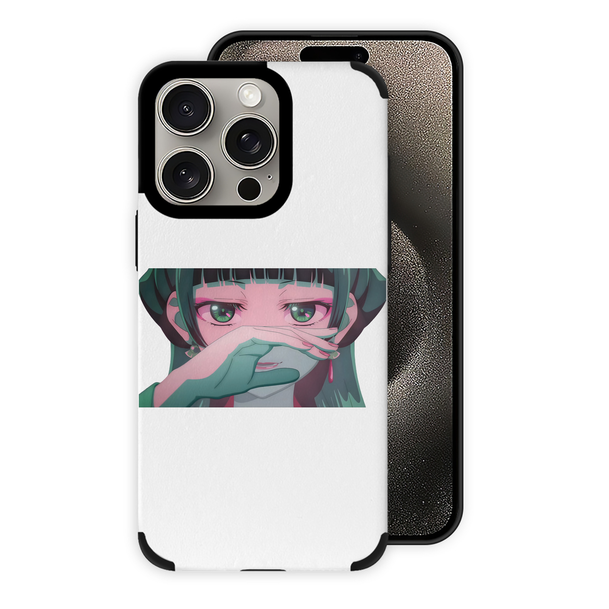 薬屋のひとりごと The Apothecary Diaries 【iPhone15ProMax対応】 PUレザー スマホケース 耐衝撃＆黄変防止