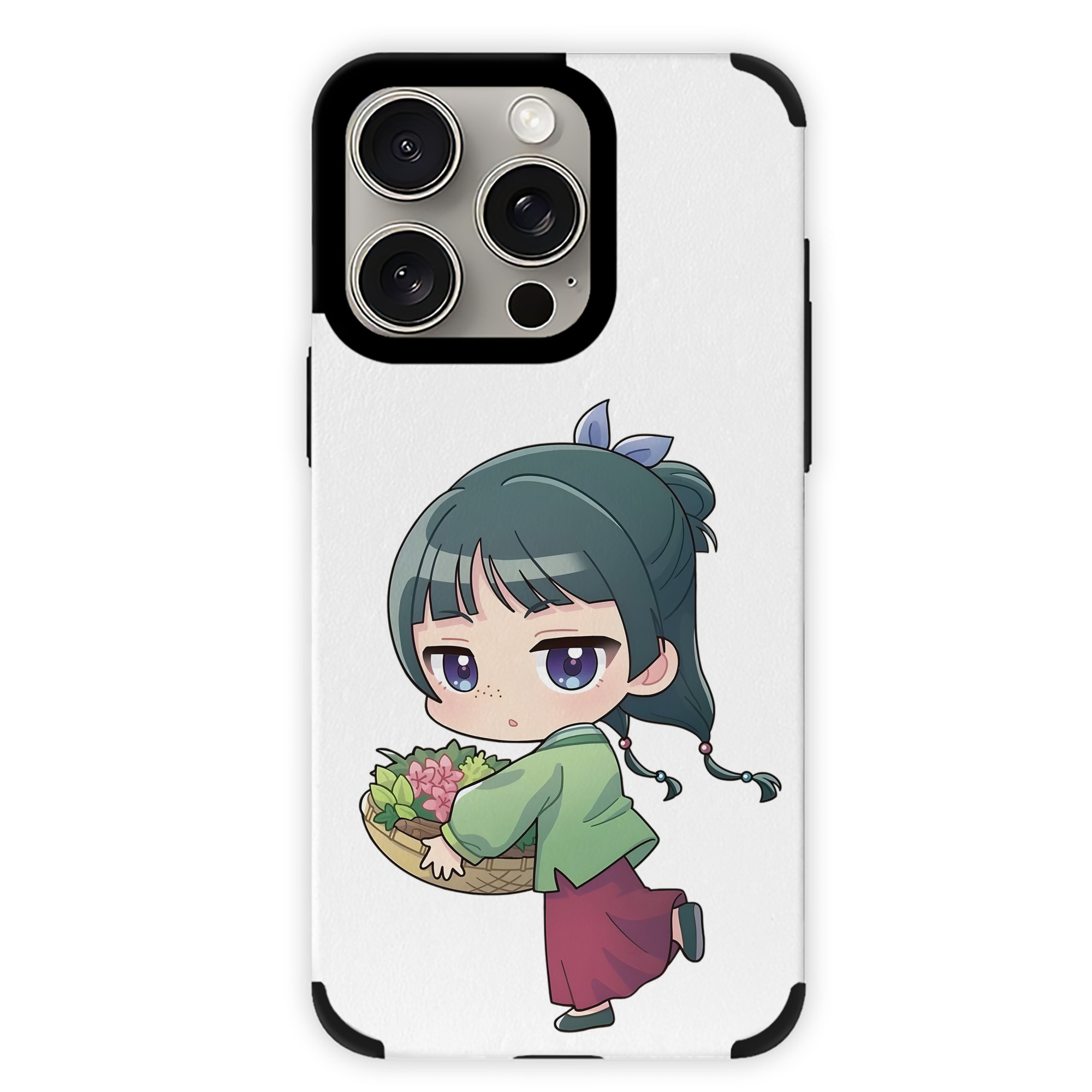 薬屋のひとりごと The Apothecary Diaries 【iPhone15ProMax対応】 PUレザー スマホケース 耐衝撃＆黄変防止