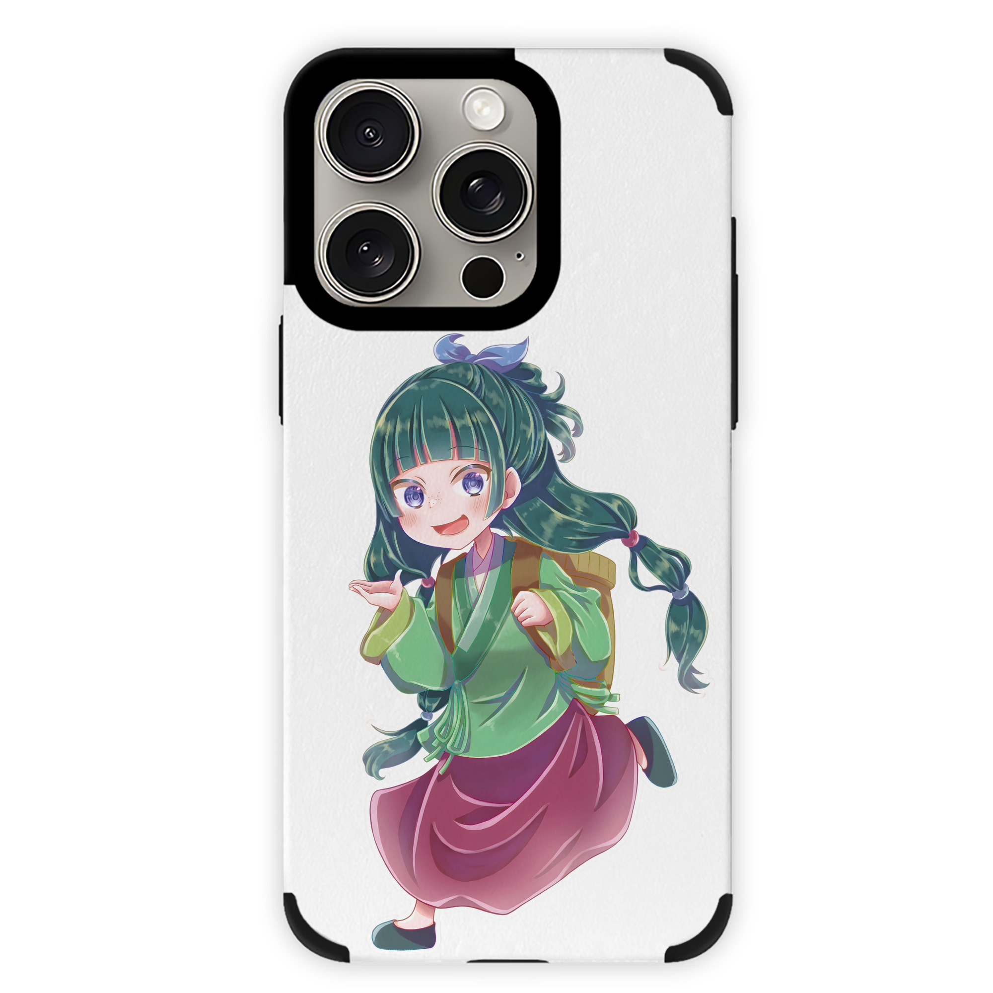 薬屋のひとりごと The Apothecary Diaries 【iPhone15ProMax対応】 PUレザー スマホケース 耐衝撃＆黄変防止