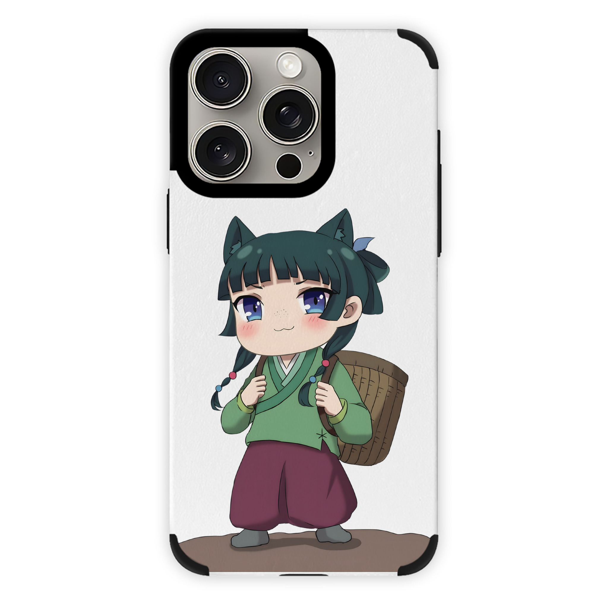 薬屋のひとりごと The Apothecary Diaries 【iPhone15ProMax対応】 PUレザー スマホケース 耐衝撃＆黄変防止