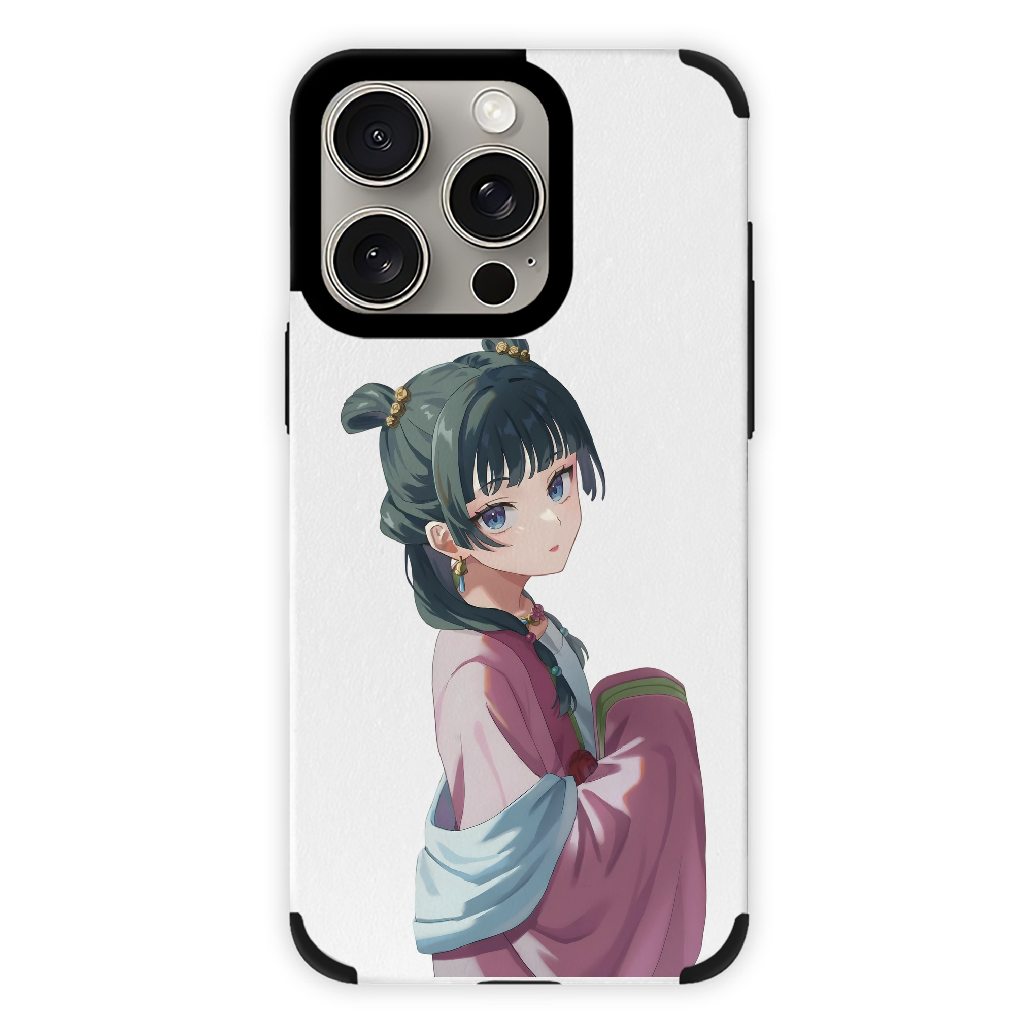 薬屋のひとりごと The Apothecary Diaries 【iPhone15ProMax対応】 PUレザー スマホケース 耐衝撃＆黄変防止