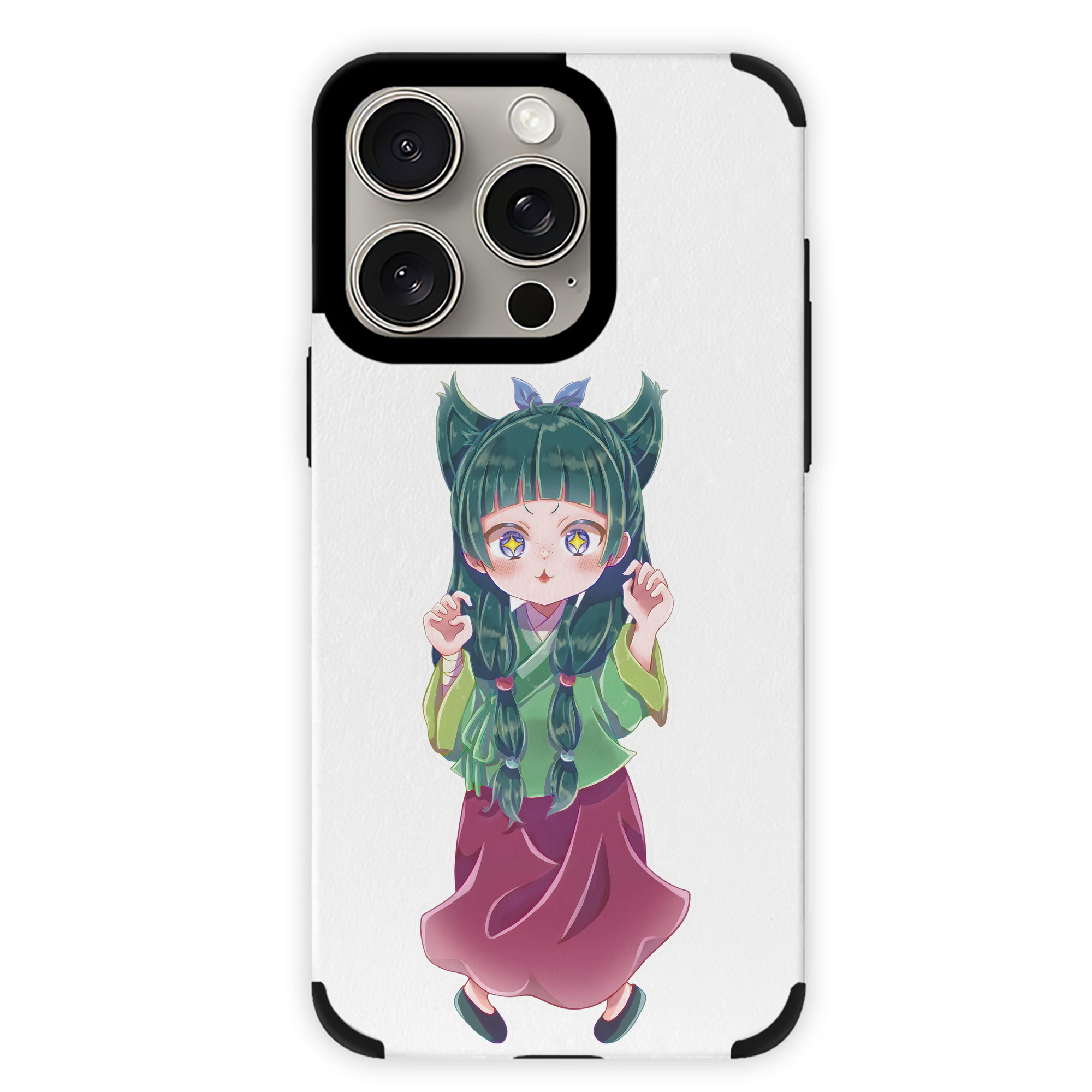 薬屋のひとりごと The Apothecary Diaries 【iPhone15ProMax対応】 PUレザー スマホケース 耐衝撃＆黄変防止