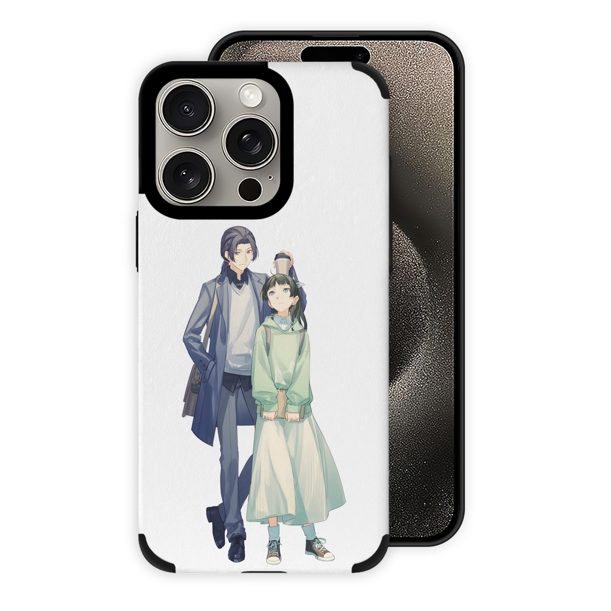 薬屋のひとりごと The Apothecary Diaries 【iPhone15ProMax対応】 PUレザー スマホケース 耐衝撃＆黄変防止