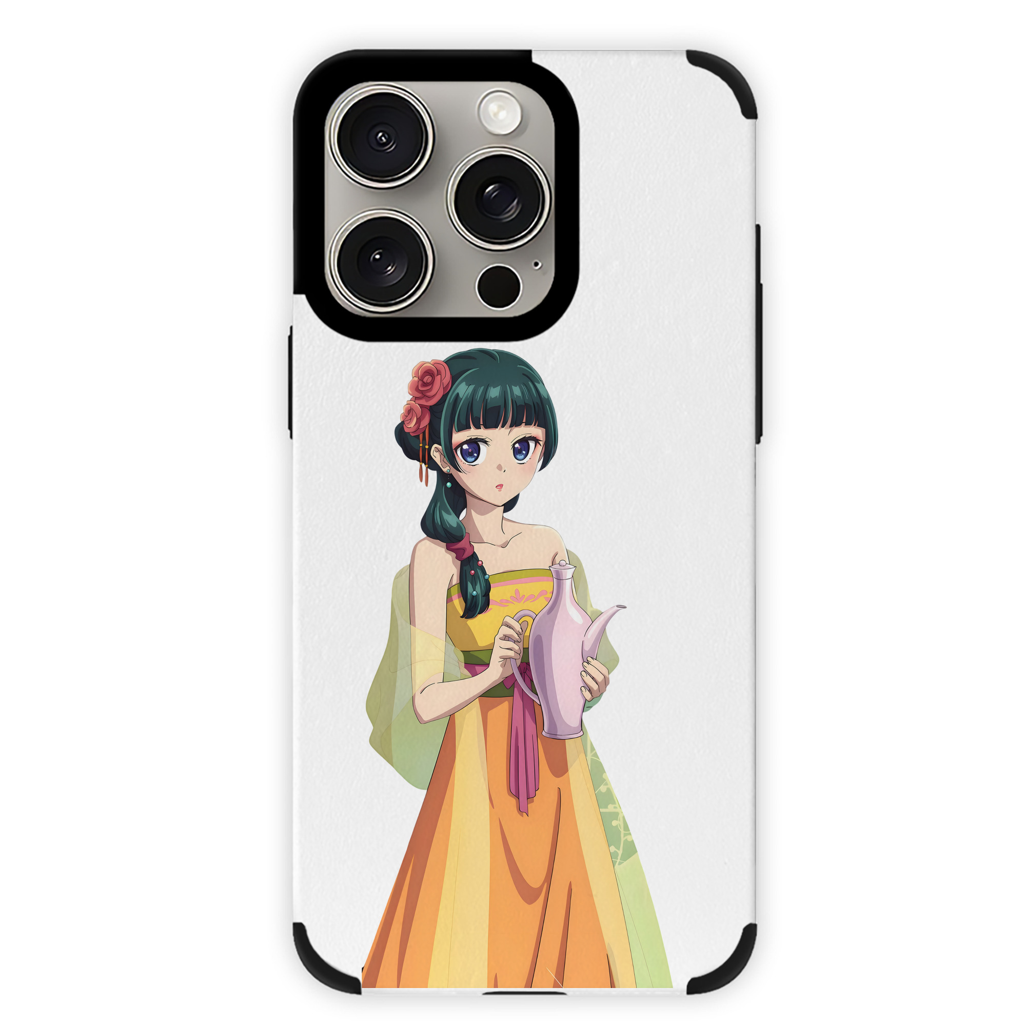 薬屋のひとりごと The Apothecary Diaries 【iPhone15ProMax対応】 PUレザー スマホケース 耐衝撃＆黄変防止