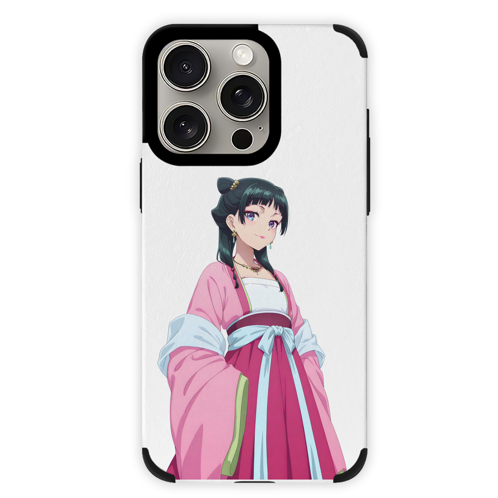 薬屋のひとりごと The Apothecary Diaries 【iPhone15ProMax対応】 PUレザー スマホケース 耐衝撃＆黄変防止