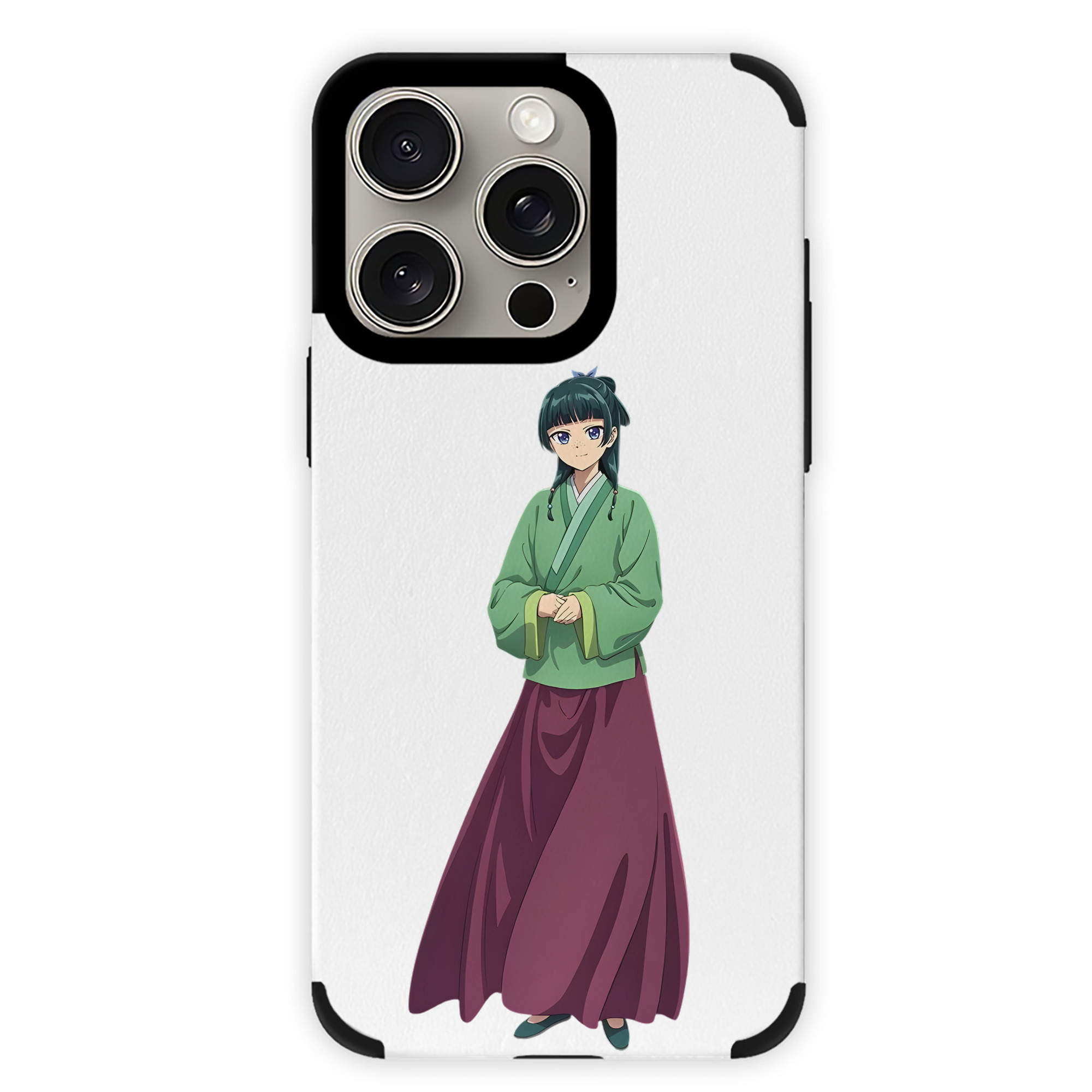 薬屋のひとりごと The Apothecary Diaries 【iPhone15ProMax対応】 PUレザー スマホケース 耐衝撃＆黄変防止