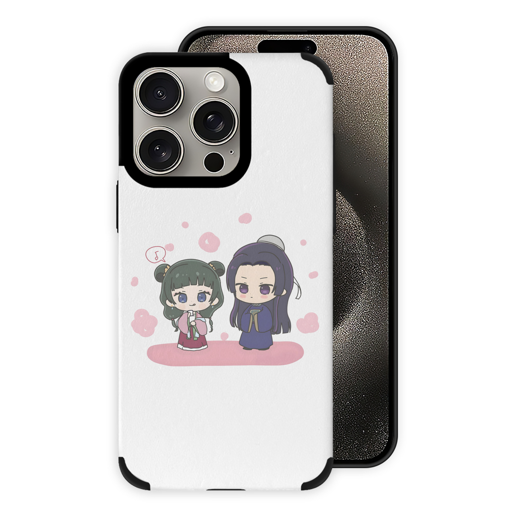 薬屋のひとりごと The Apothecary Diaries 【iPhone15ProMax対応】 PUレザー スマホケース 耐衝撃＆黄変防止