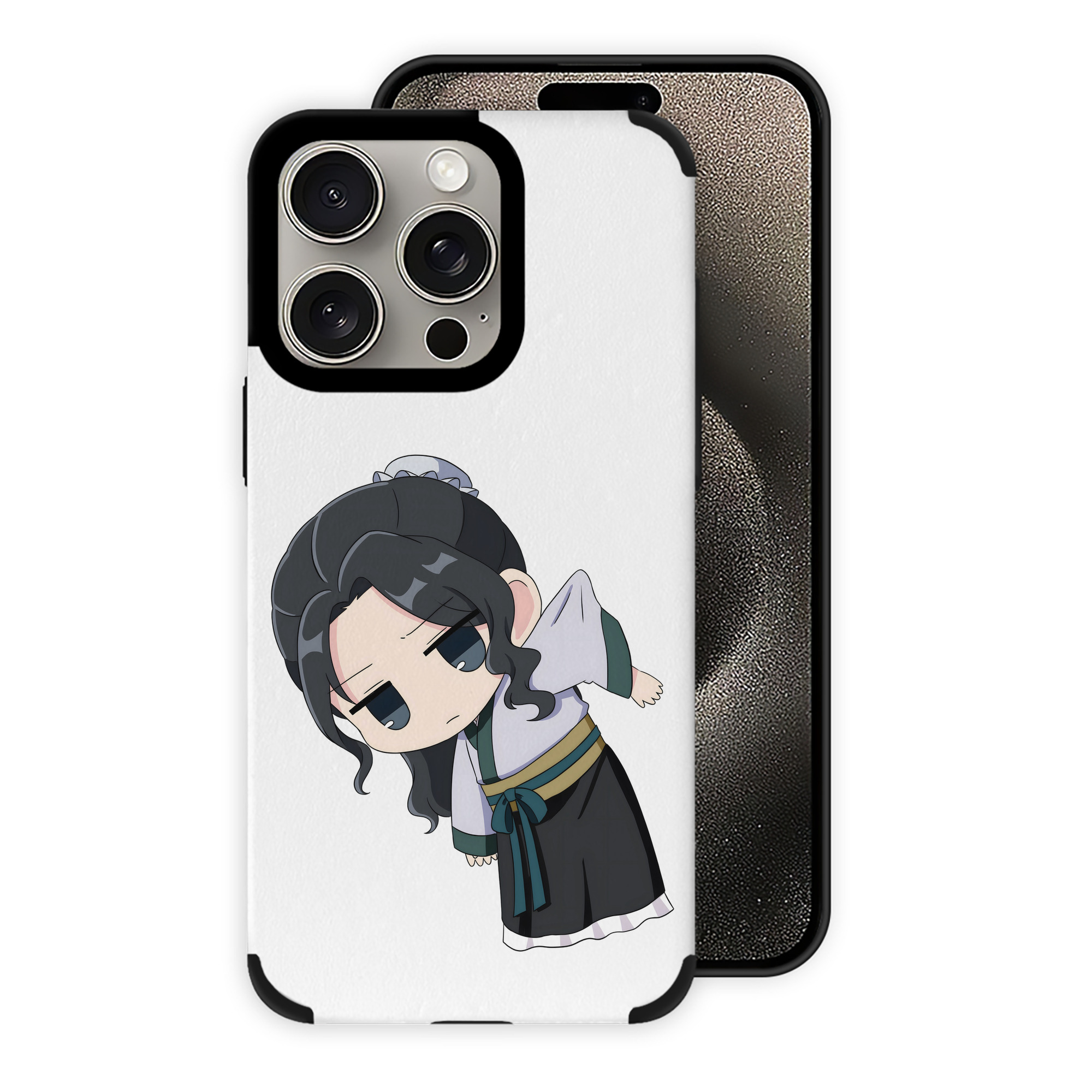 薬屋のひとりごと The Apothecary Diaries 【iPhone15ProMax対応】 PUレザー スマホケース 耐衝撃＆黄変防止