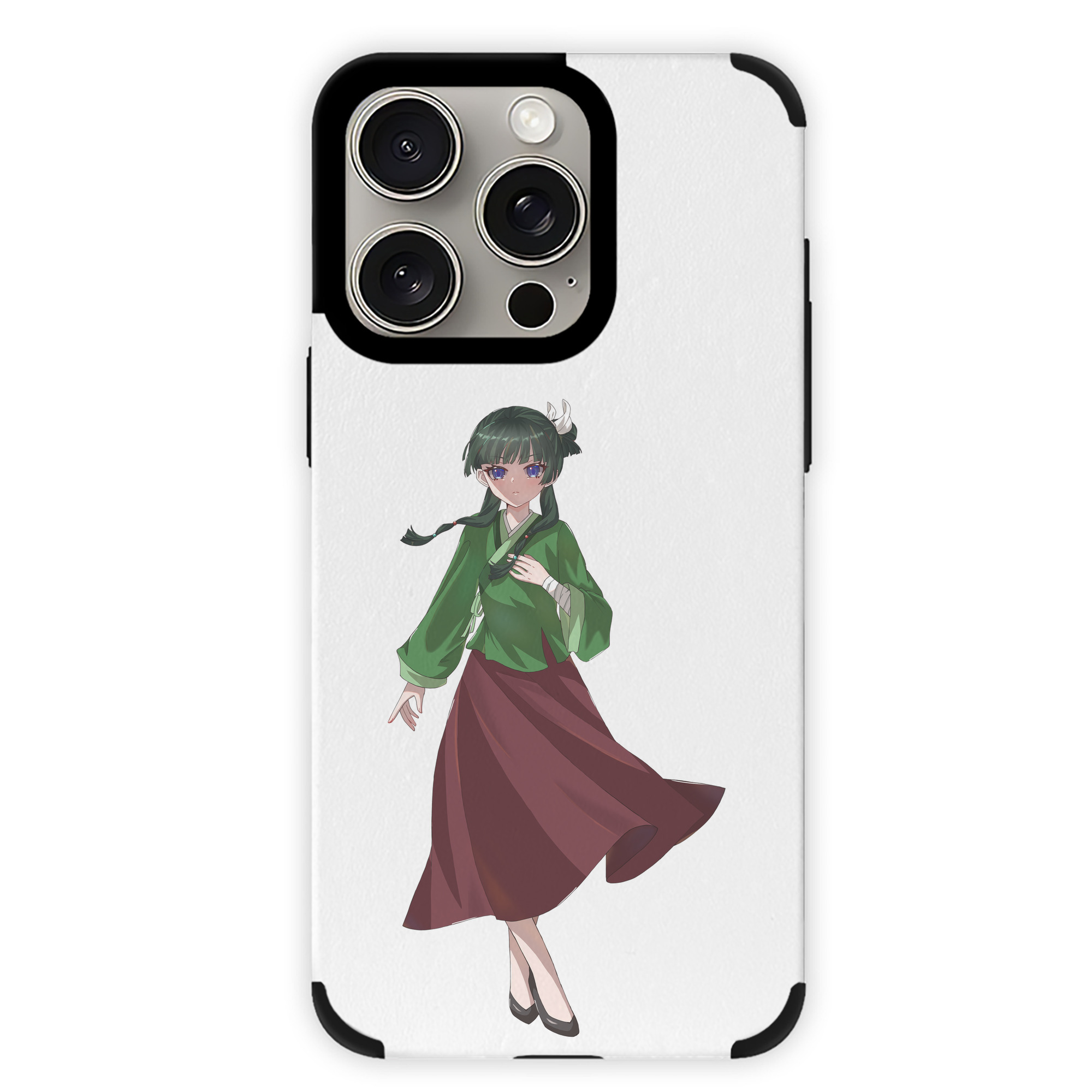 薬屋のひとりごと The Apothecary Diaries 【iPhone15ProMax対応】 PUレザー スマホケース 耐衝撃＆黄変防止