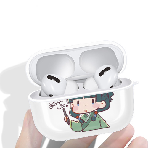 薬屋のひとりごと The Apothecary Diaries 【AirPods Pro用】ハードシェル保護ケース 耐衝撃・防指紋・カラビナ付き商品仕様