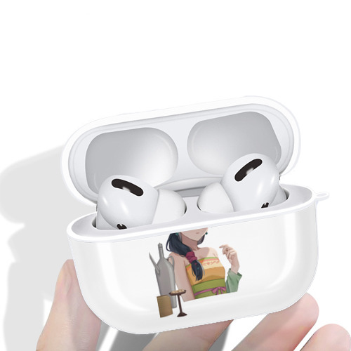 薬屋のひとりごと The Apothecary Diaries 【AirPods Pro用】ハードシェル保護ケース 耐衝撃・防指紋・カラビナ付き商品仕様