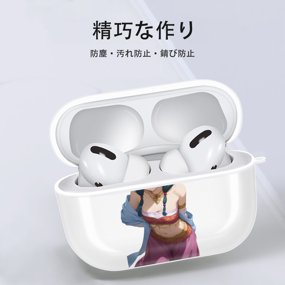 薬屋のひとりごと The Apothecary Diaries 【AirPods Pro用】ハードシェル保護ケース 耐衝撃・防指紋・カラビナ付き商品仕様