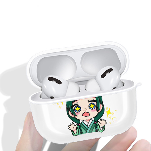 薬屋のひとりごと The Apothecary Diaries 【AirPods Pro用】ハードシェル保護ケース 耐衝撃・防指紋・カラビナ付き商品仕様