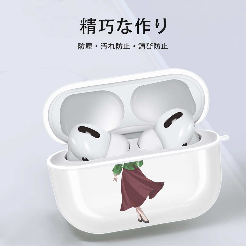 薬屋のひとりごと The Apothecary Diaries 【AirPods Pro用】ハードシェル保護ケース 耐衝撃・防指紋・カラビナ付き商品仕様