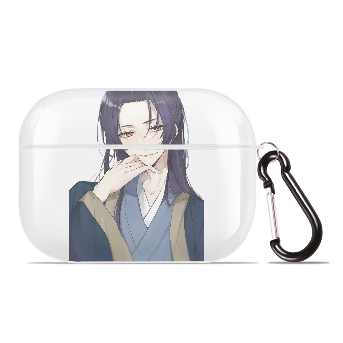（画像用） 薬屋のひとりごと The Apothecary Diaries 【AirPods Pro用】ハードシェル保護ケース 耐衝撃・防指紋・カラビナ付き商品仕様