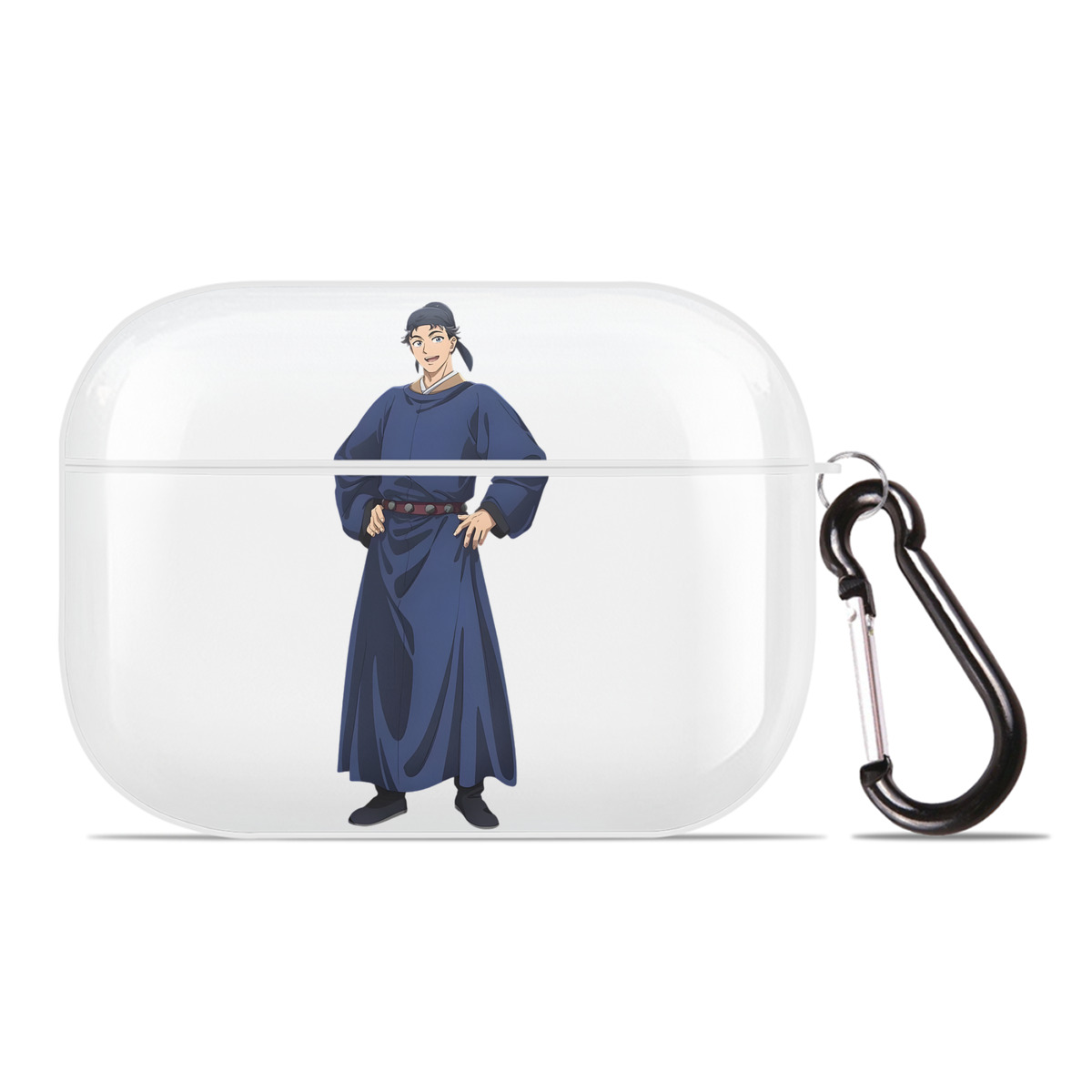（画像用） 薬屋のひとりごと The Apothecary Diaries 【AirPods Pro用】ハードシェル保護ケース 耐衝撃・防指紋・カラビナ付き商品仕様