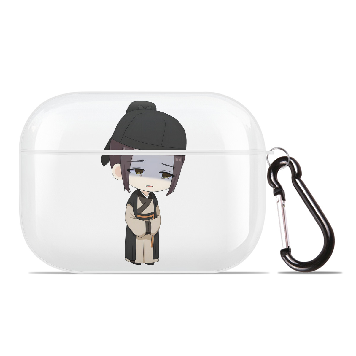 （画像用） 薬屋のひとりごと The Apothecary Diaries 【AirPods Pro用】ハードシェル保護ケース 耐衝撃・防指紋・カラビナ付き商品仕様
