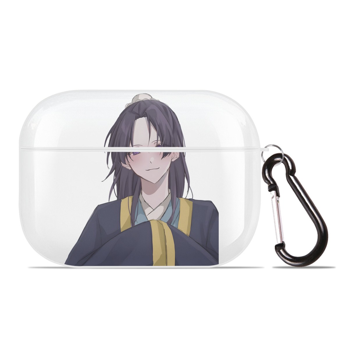 （画像用） 薬屋のひとりごと The Apothecary Diaries 【AirPods Pro用】ハードシェル保護ケース 耐衝撃・防指紋・カラビナ付き商品仕様