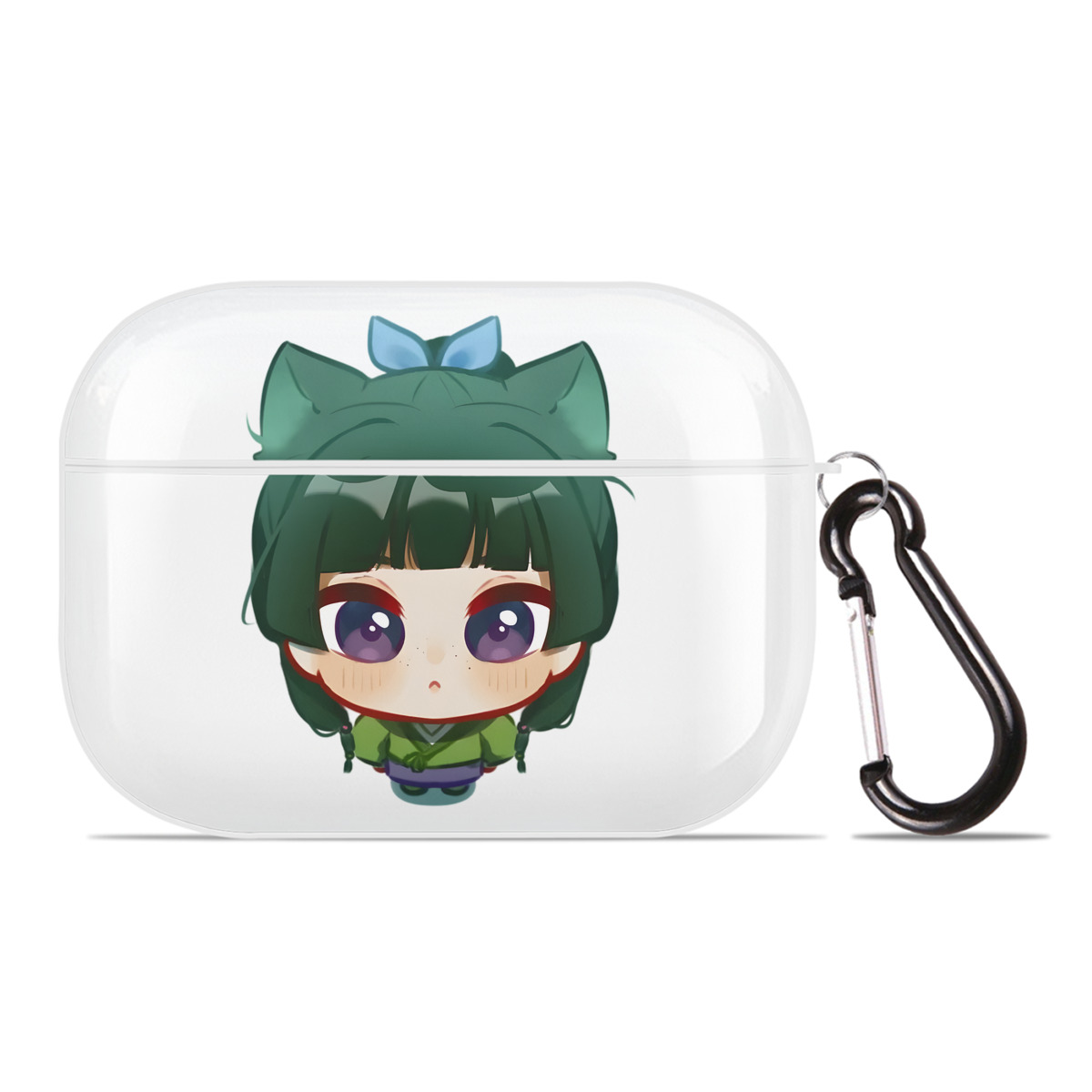 （画像用） 薬屋のひとりごと The Apothecary Diaries 【AirPods Pro用】ハードシェル保護ケース 耐衝撃・防指紋・カラビナ付き商品仕様