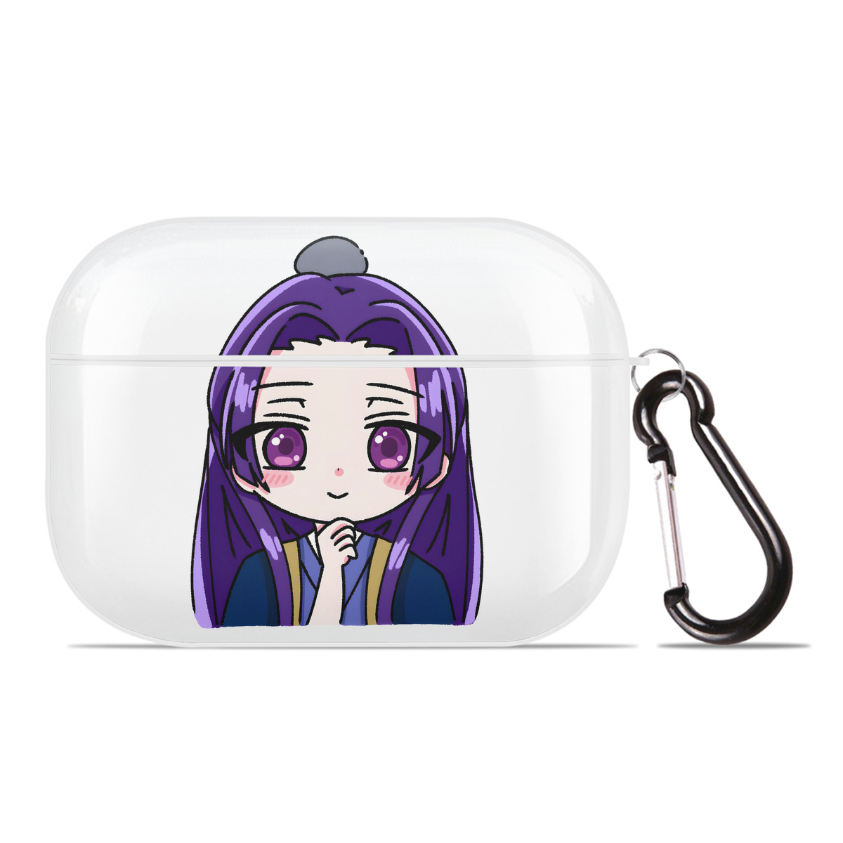 （画像用） 薬屋のひとりごと The Apothecary Diaries 【AirPods Pro用】ハードシェル保護ケース 耐衝撃・防指紋・カラビナ付き商品仕様