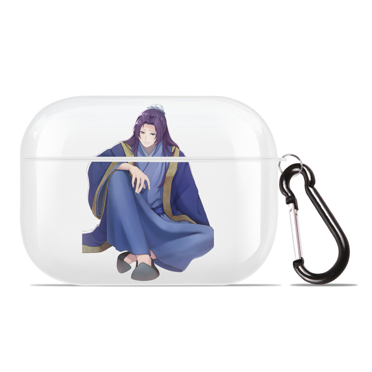（画像用） 薬屋のひとりごと The Apothecary Diaries 【AirPods Pro用】ハードシェル保護ケース 耐衝撃・防指紋・カラビナ付き商品仕様
