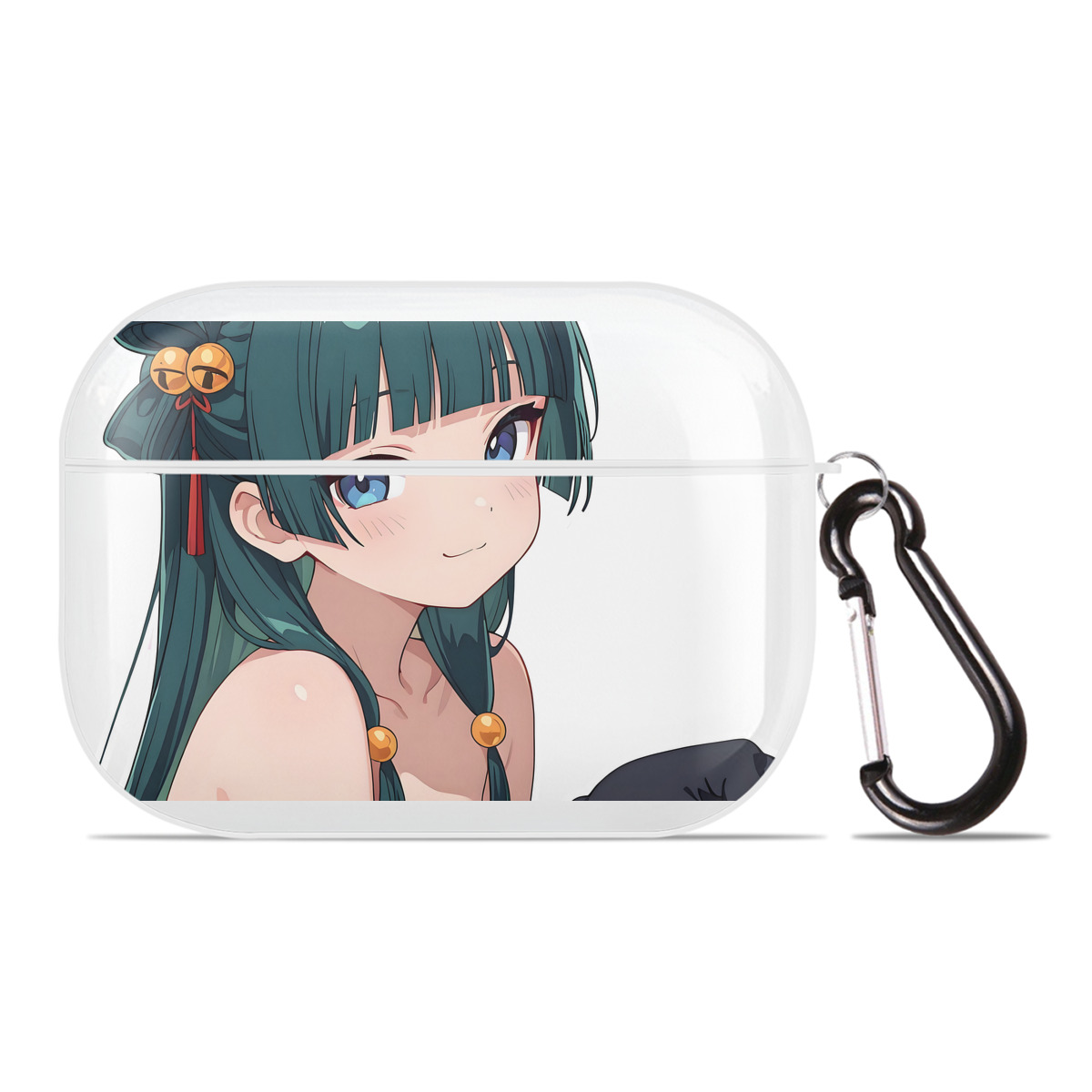 （画像用） 薬屋のひとりごと The Apothecary Diaries 【AirPods Pro用】ハードシェル保護ケース 耐衝撃・防指紋・カラビナ付き商品仕様