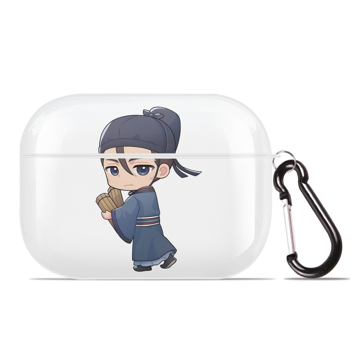 （画像用） 薬屋のひとりごと The Apothecary Diaries 【AirPods Pro用】ハードシェル保護ケース 耐衝撃・防指紋・カラビナ付き商品仕様