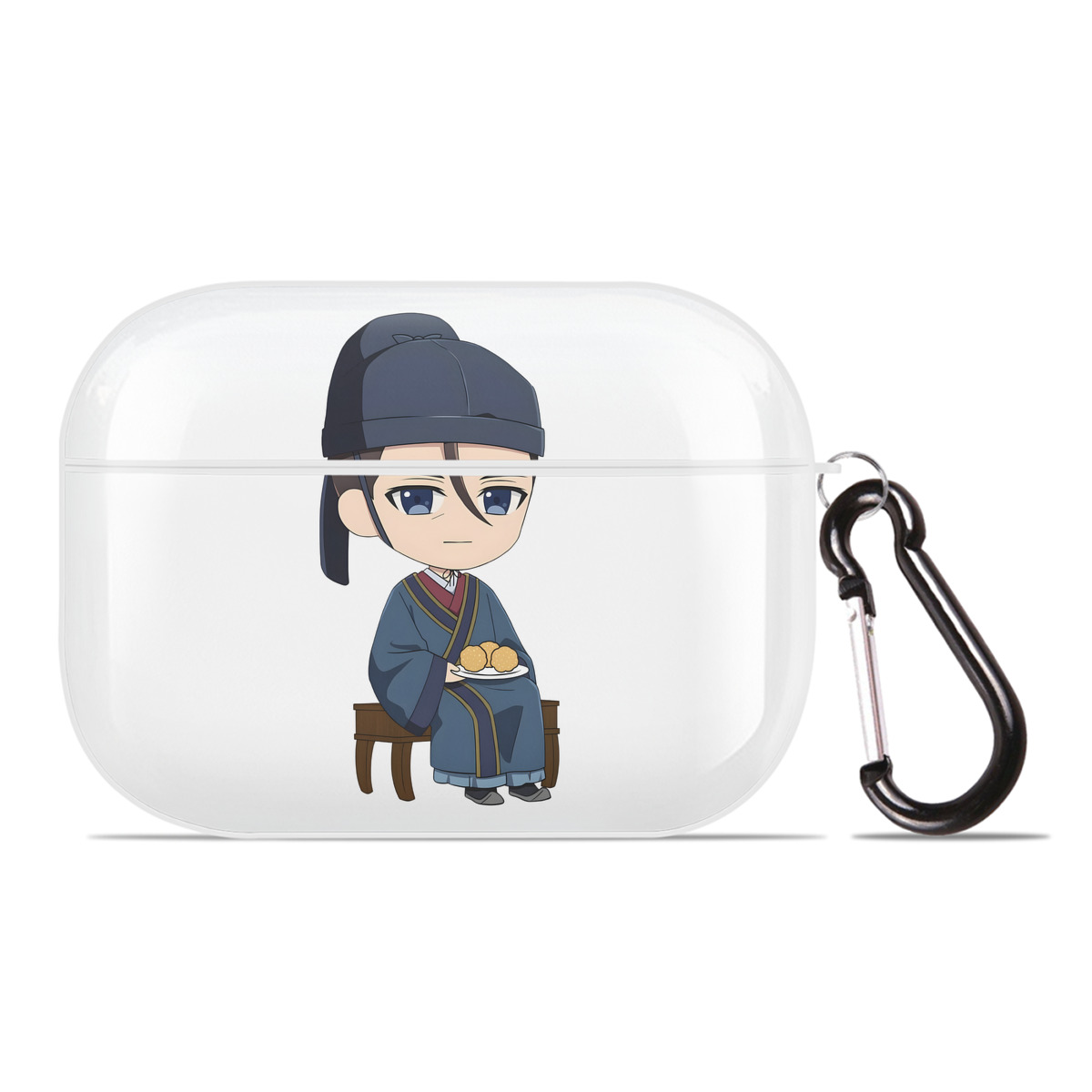 （画像用） 薬屋のひとりごと The Apothecary Diaries 【AirPods Pro用】ハードシェル保護ケース 耐衝撃・防指紋・カラビナ付き商品仕様