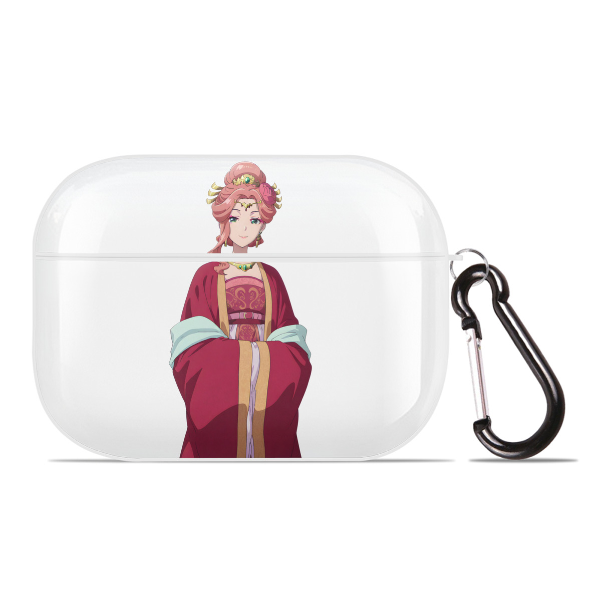 （画像用） 薬屋のひとりごと The Apothecary Diaries 【AirPods Pro用】ハードシェル保護ケース 耐衝撃・防指紋・カラビナ付き商品仕様