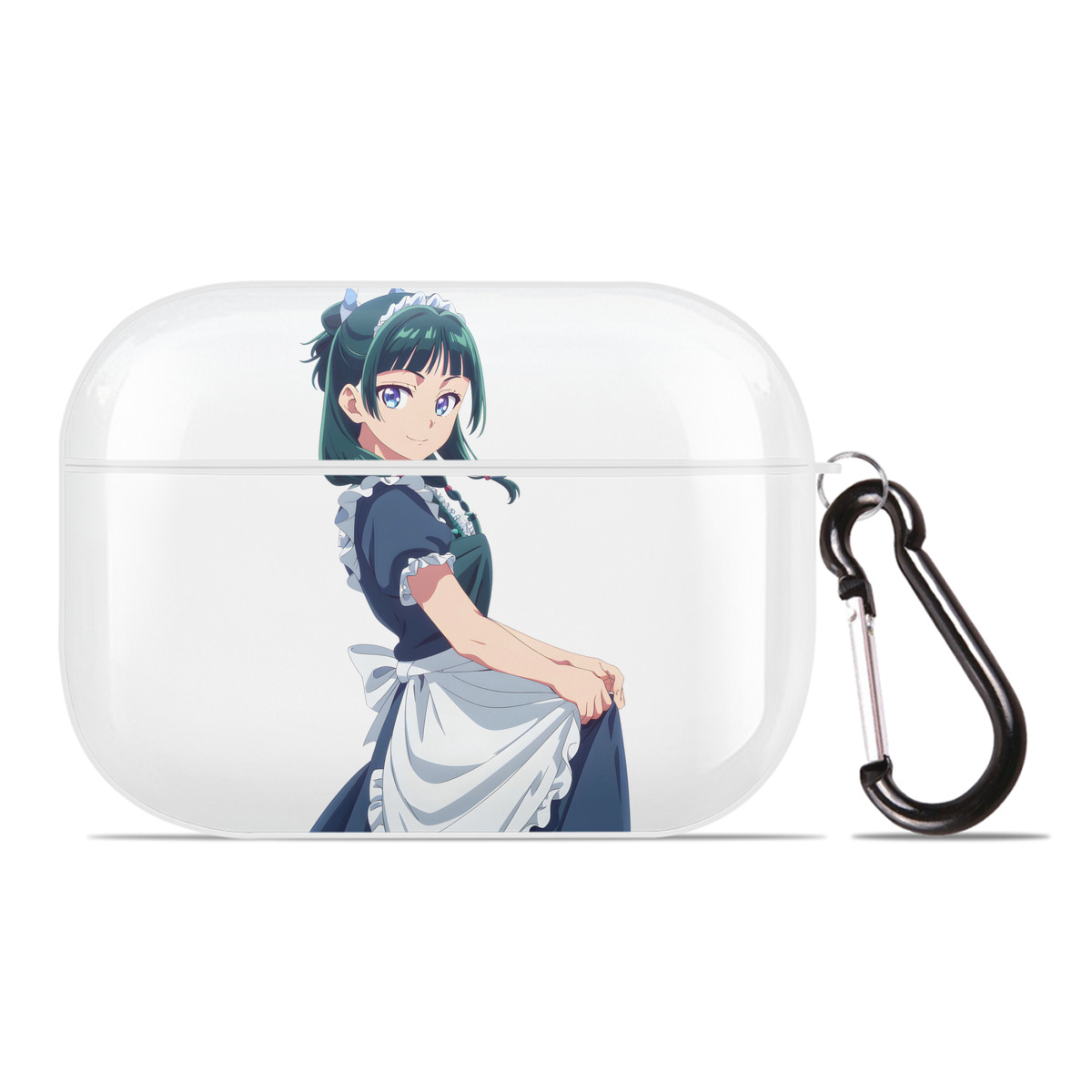 （画像用） 薬屋のひとりごと The Apothecary Diaries 【AirPods Pro用】ハードシェル保護ケース 耐衝撃・防指紋・カラビナ付き商品仕様