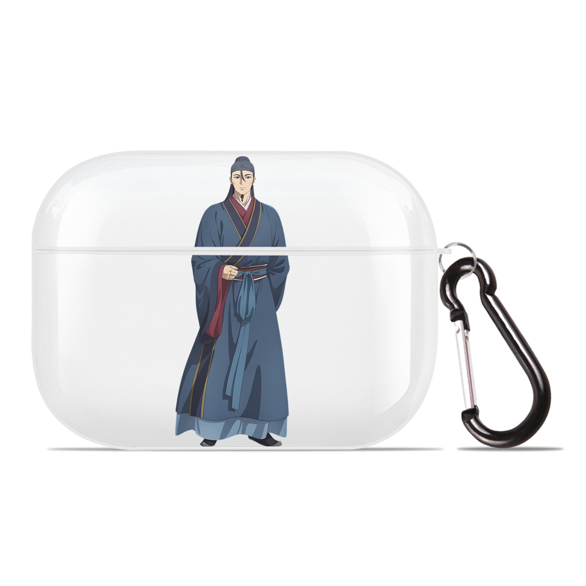 （画像用） 薬屋のひとりごと The Apothecary Diaries 【AirPods Pro用】ハードシェル保護ケース 耐衝撃・防指紋・カラビナ付き商品仕様