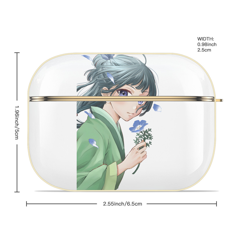 薬屋のひとりごと The Apothecary Diaries 【AirPods Pro用】ハードシェル保護ケース｜耐衝撃・防指紋・カラビナ付き商品仕様