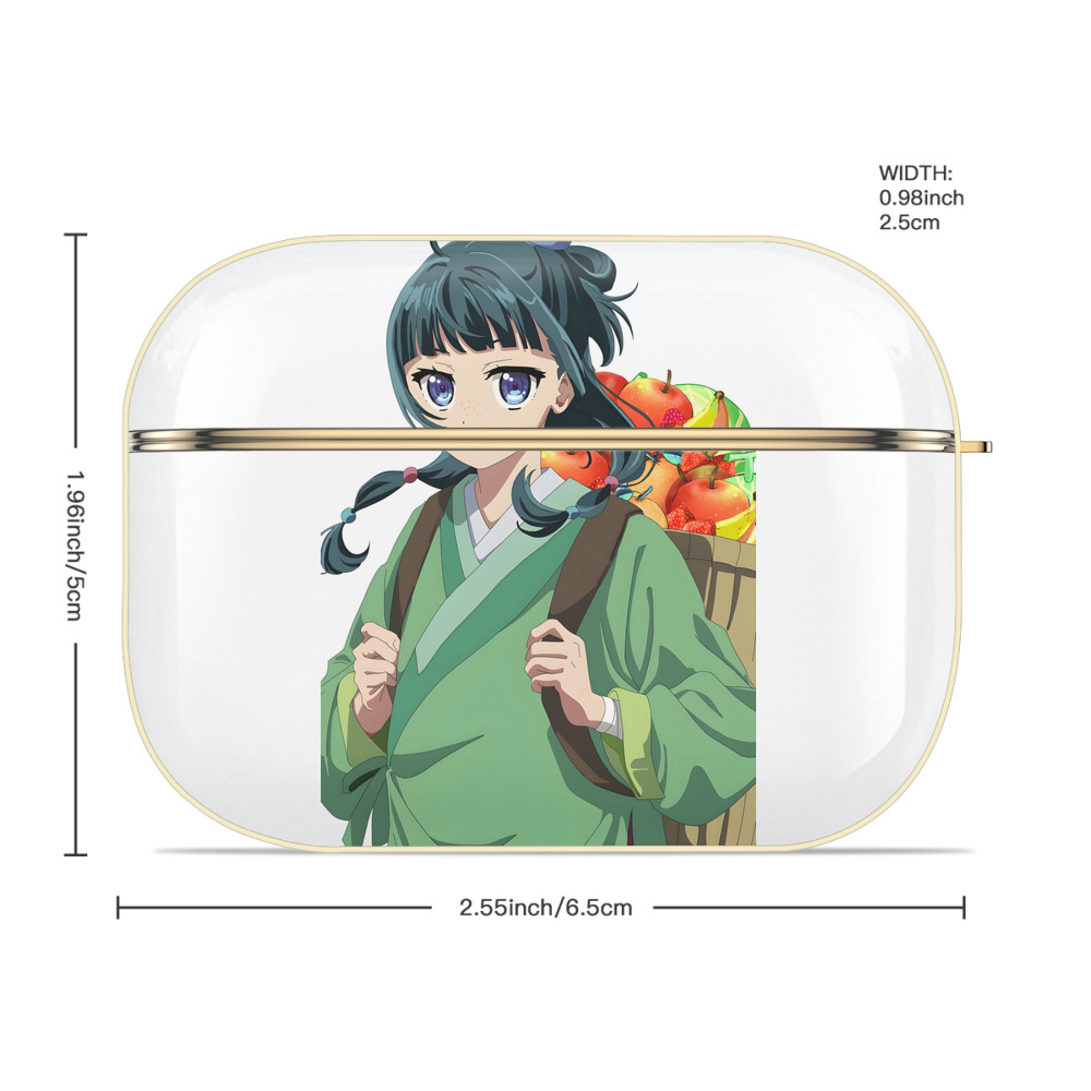 薬屋のひとりごと The Apothecary Diaries 【AirPods Pro用】ハードシェル保護ケース｜耐衝撃・防指紋・カラビナ付き商品仕様