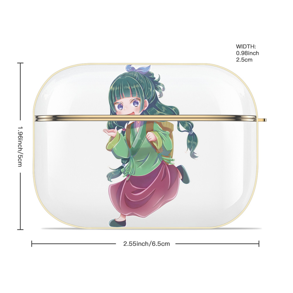 薬屋のひとりごと The Apothecary Diaries 【AirPods Pro用】ハードシェル保護ケース｜耐衝撃・防指紋・カラビナ付き商品仕様