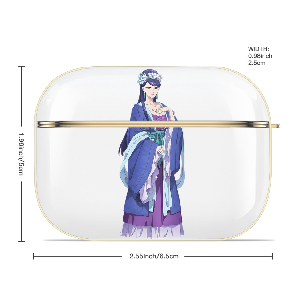 薬屋のひとりごと The Apothecary Diaries 【AirPods Pro用】ハードシェル保護ケース｜耐衝撃・防指紋・カラビナ付き商品仕様