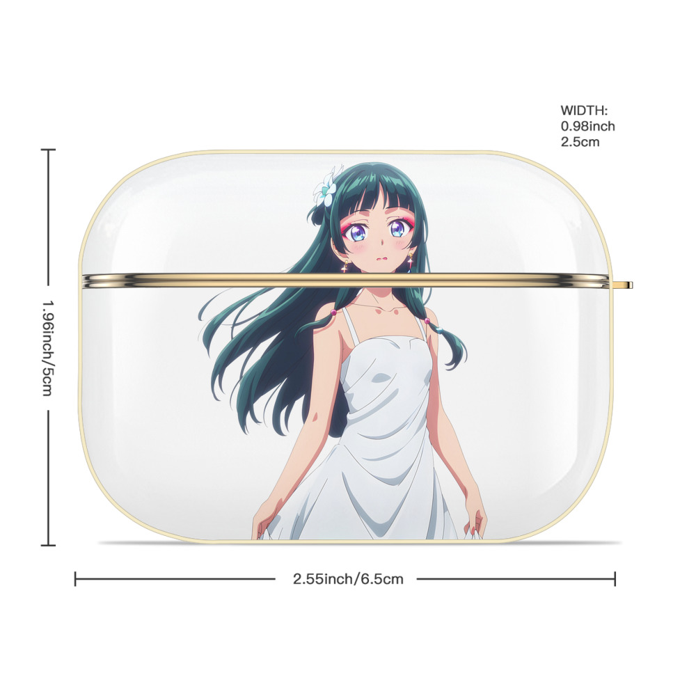 薬屋のひとりごと The Apothecary Diaries 【AirPods Pro用】ハードシェル保護ケース｜耐衝撃・防指紋・カラビナ付き商品仕様
