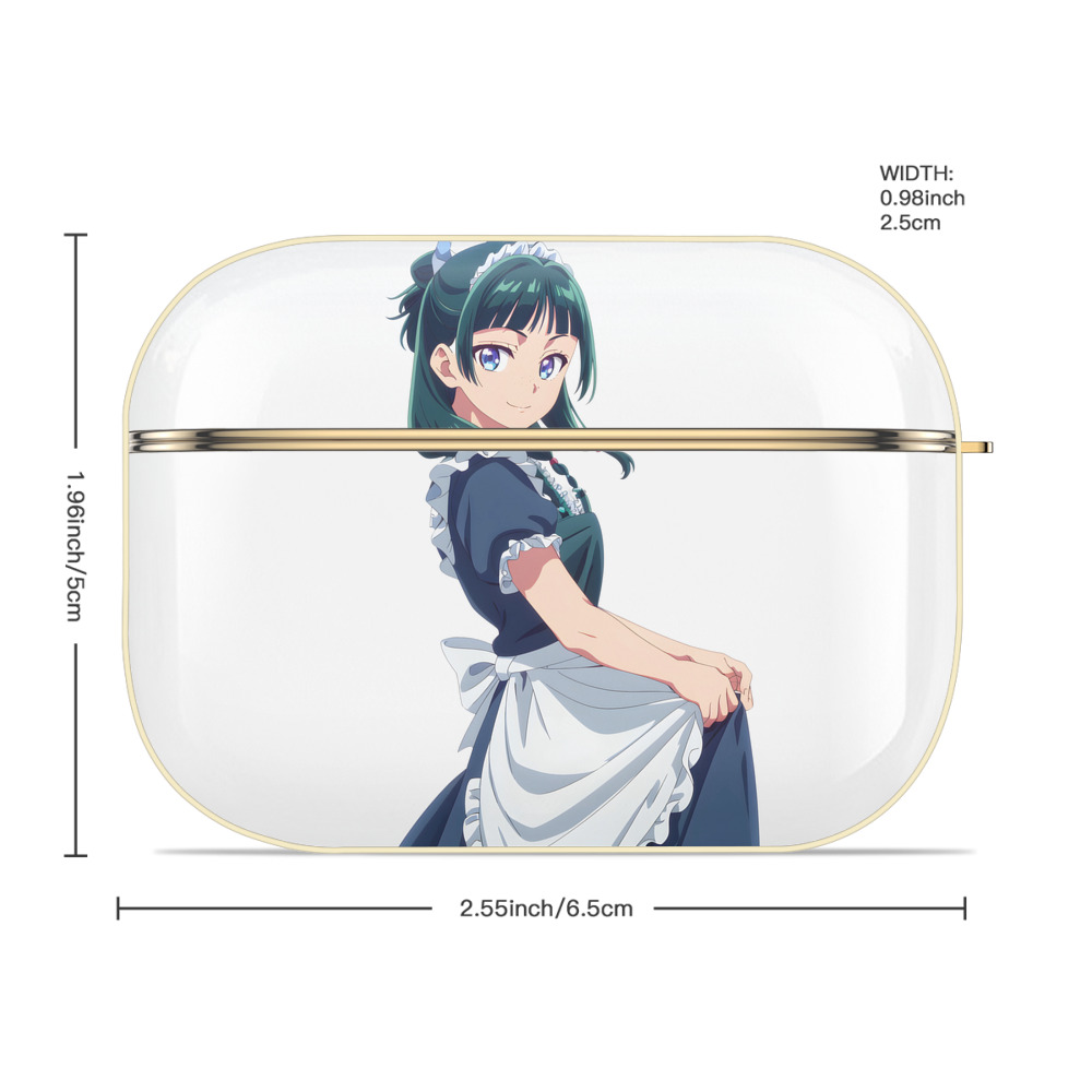 薬屋のひとりごと The Apothecary Diaries 【AirPods Pro用】ハードシェル保護ケース｜耐衝撃・防指紋・カラビナ付き商品仕様