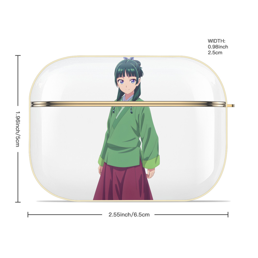 薬屋のひとりごと The Apothecary Diaries 【AirPods Pro用】ハードシェル保護ケース｜耐衝撃・防指紋・カラビナ付き商品仕様