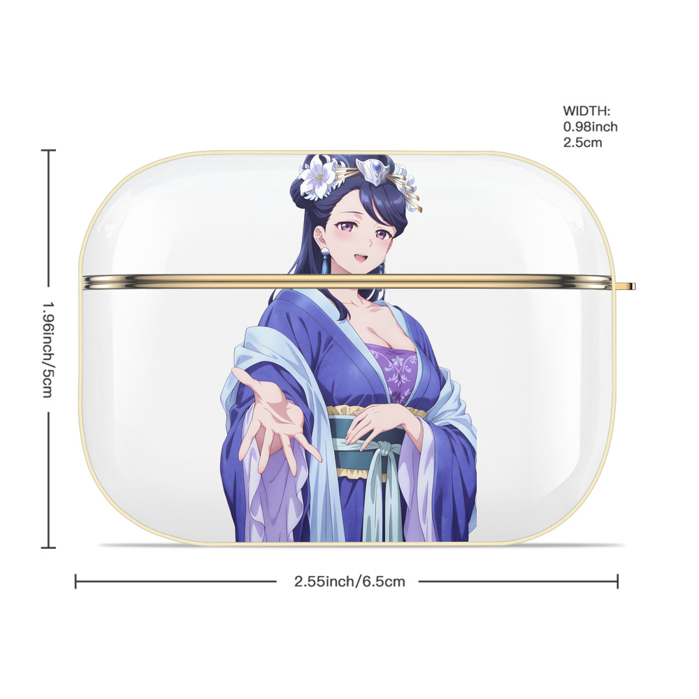 薬屋のひとりごと The Apothecary Diaries 【AirPods Pro用】ハードシェル保護ケース｜耐衝撃・防指紋・カラビナ付き商品仕様