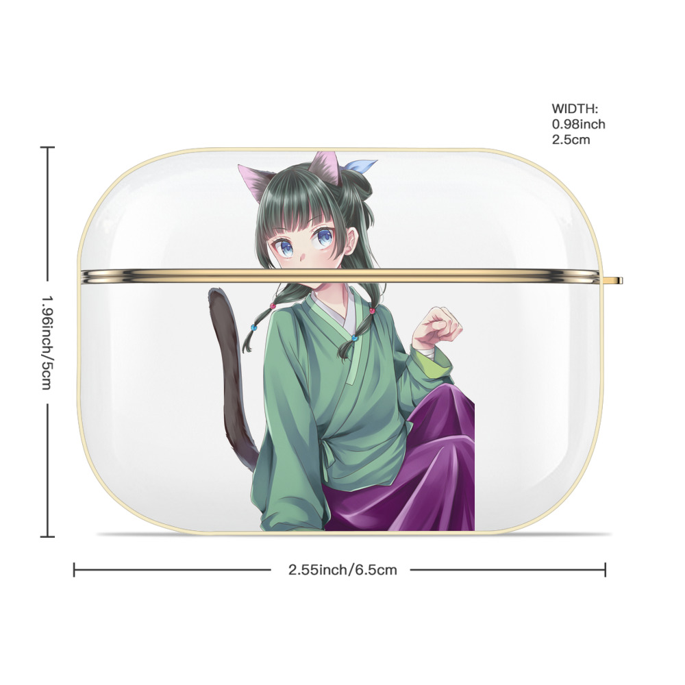 薬屋のひとりごと The Apothecary Diaries 【AirPods Pro用】ハードシェル保護ケース｜耐衝撃・防指紋・カラビナ付き商品仕様