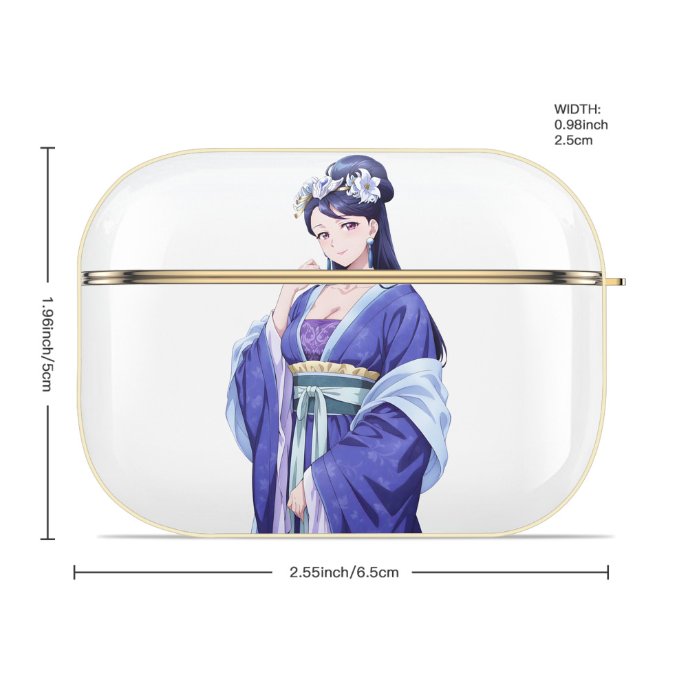 薬屋のひとりごと The Apothecary Diaries 【AirPods Pro用】ハードシェル保護ケース｜耐衝撃・防指紋・カラビナ付き商品仕様