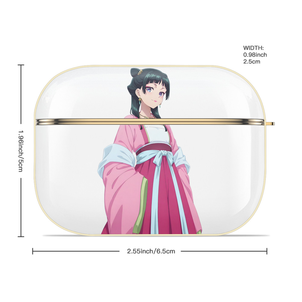 薬屋のひとりごと The Apothecary Diaries 【AirPods Pro用】ハードシェル保護ケース｜耐衝撃・防指紋・カラビナ付き商品仕様